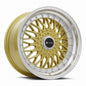 Vors VR3 17x8.5 Gold Machined Lip