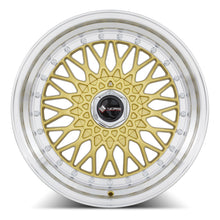 Load image into Gallery viewer, Vors VR3 17x8.5 Gold Machined Lip