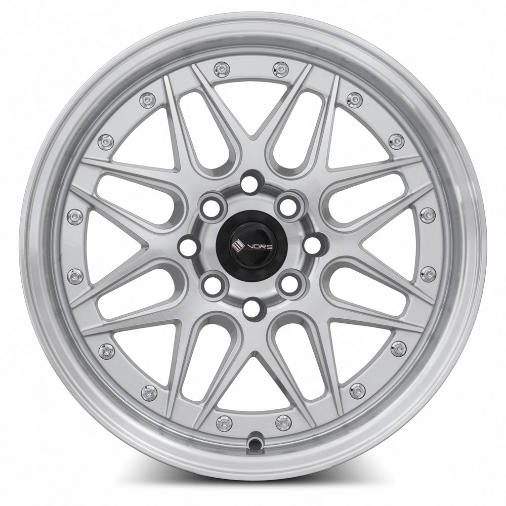 Vors VR7 15x7 Silver Machined Face