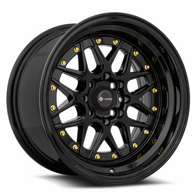 Vors VR7 15x8 Gloss Black