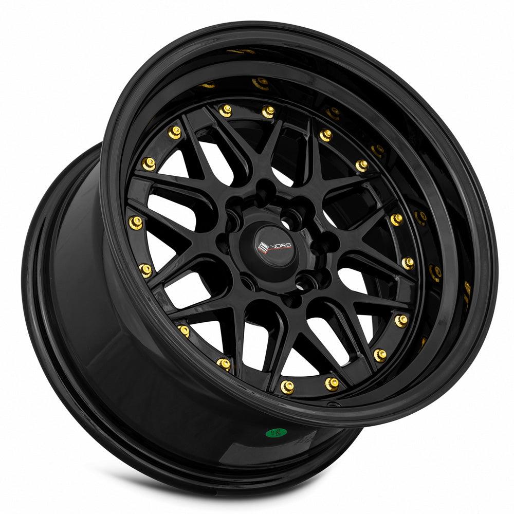 Vors VR7 15x8 Gloss Black