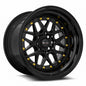 Vors VR7 15x9 Gloss Black