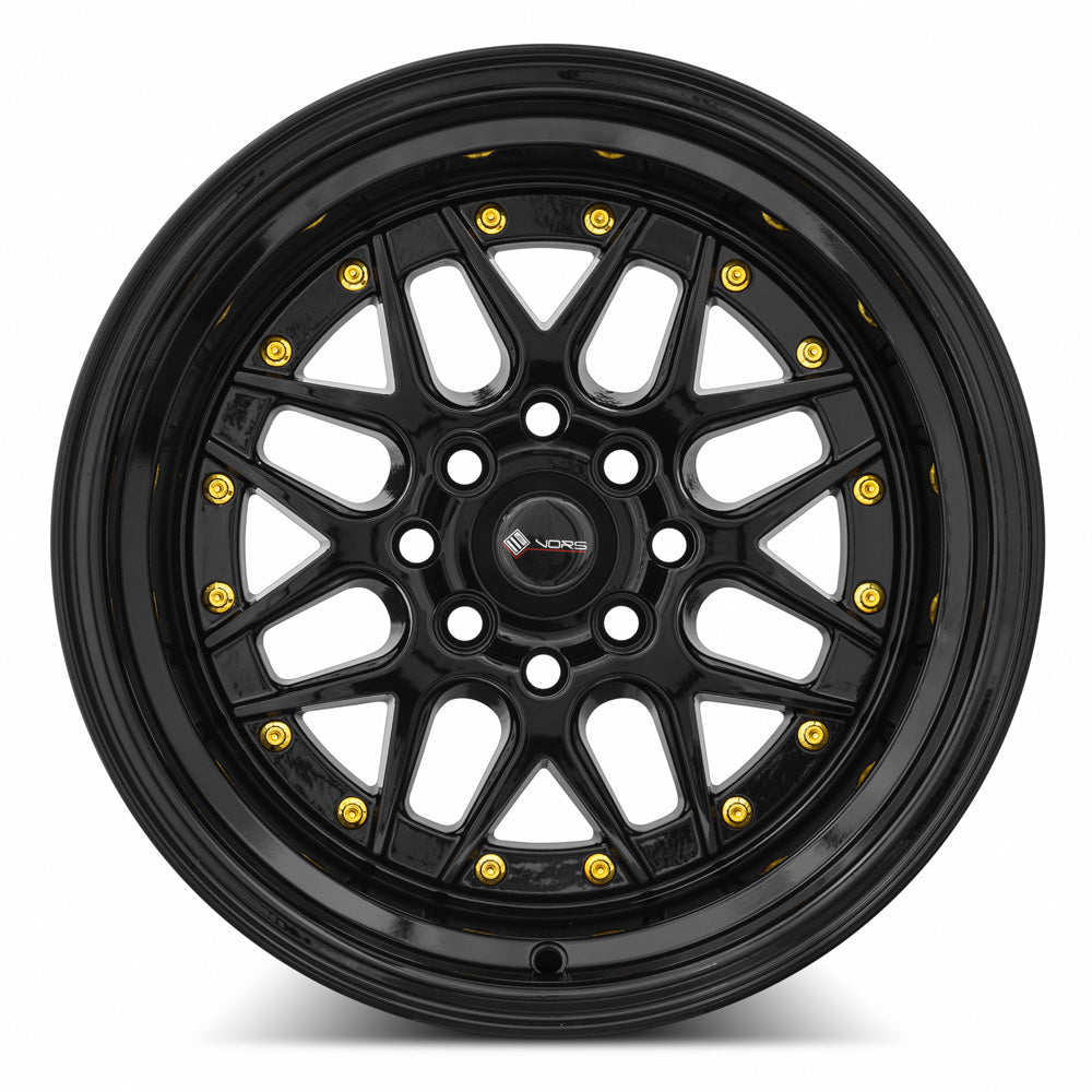 Vors VR7 15x9 Gloss Black