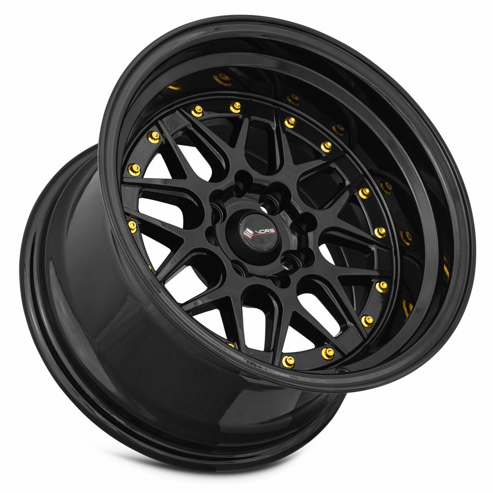 Vors VR7 15x9 Gloss Black