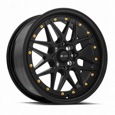 Vors VR7 16x7 Gloss Black