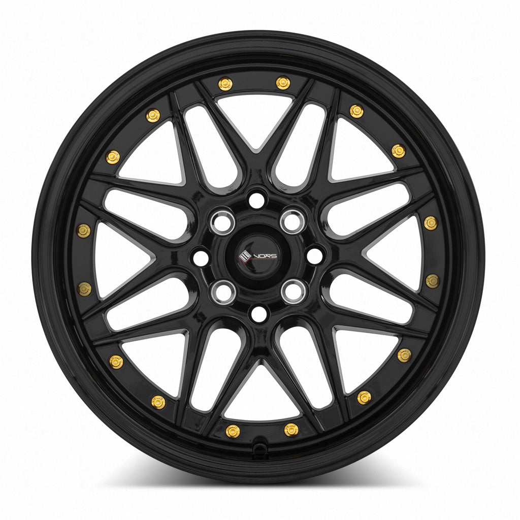 Vors VR7 16x7 Gloss Black