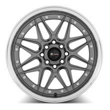 Load image into Gallery viewer, Vors VR7 16x7 Gun Metal Machine Lip