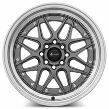 Load image into Gallery viewer, Vors VR7 16x8 Gun Metal Machine Lip