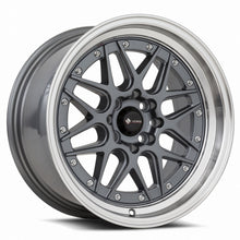 Load image into Gallery viewer, Vors VR7 16x8 Gun Metal Machine Lip