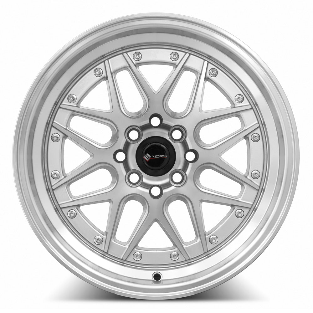 Vors VR7 16x8 Silver Machined Face