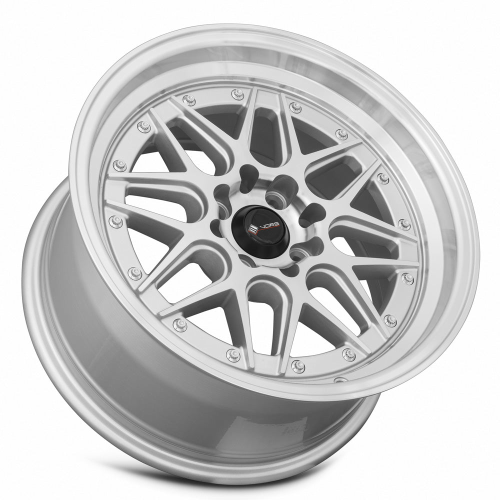 Vors VR7 16x8 Silver Machined Face