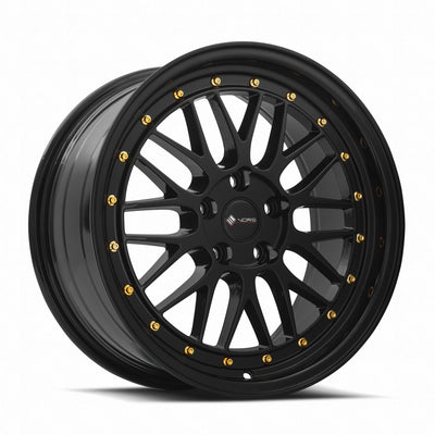 Vors VR8 17x8 Gloss Black