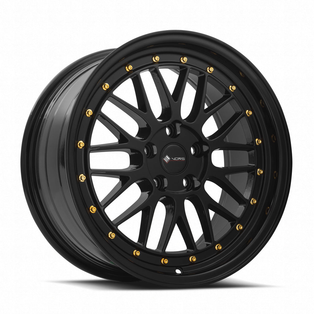 Vors VR8 17x8 Gloss Black