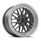Vors VR8 17x8 Hyper Black Machined Lip
