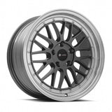 Vors VR8 17x8 Hyper Black Machined Lip