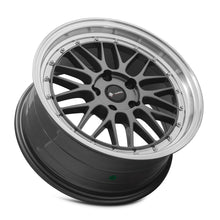 Load image into Gallery viewer, Vors VR8 17x8 Hyper Black Machined Lip