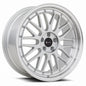 Vors VR8 18x8 Silver Machined Lip