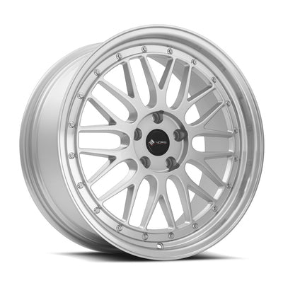 Vors VR8 19x8.5 Silver Machined Lip