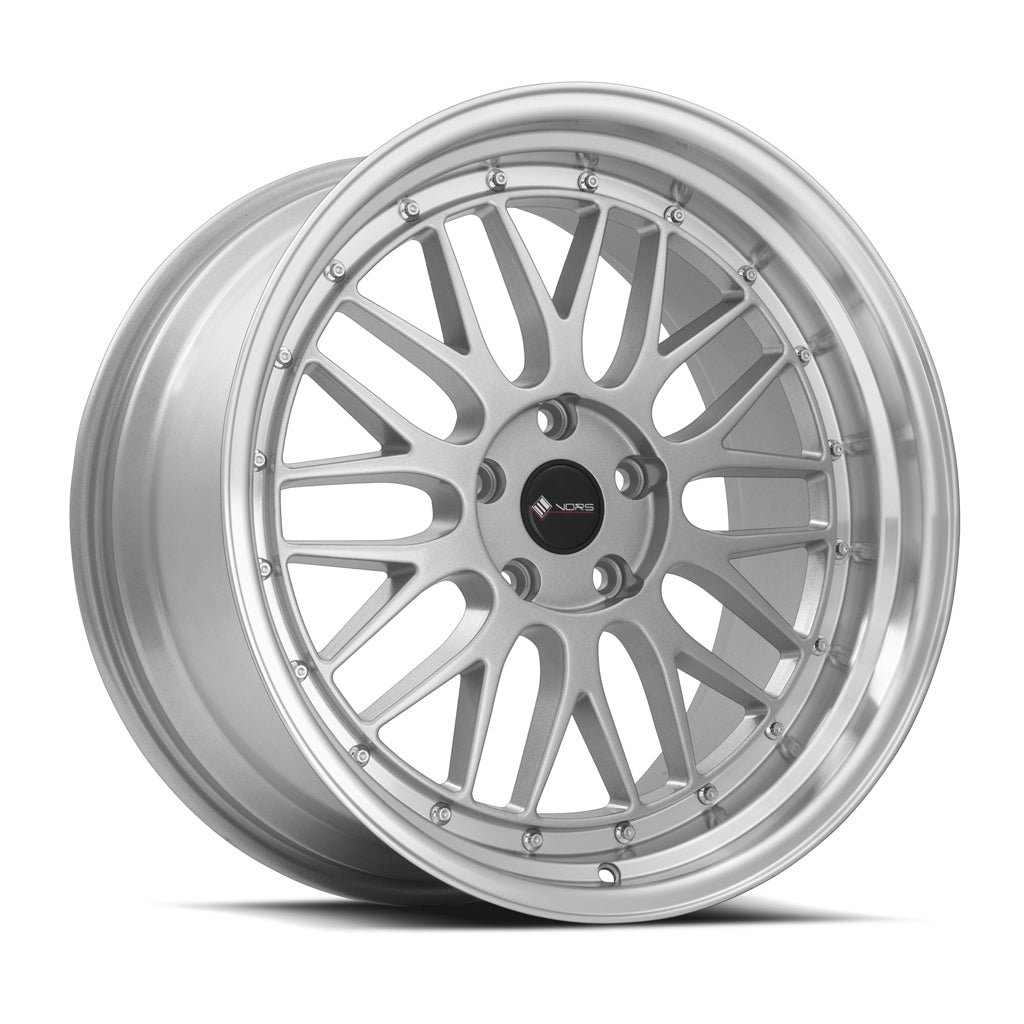 Vors VR8 19x9.5 Silver Machined Lip