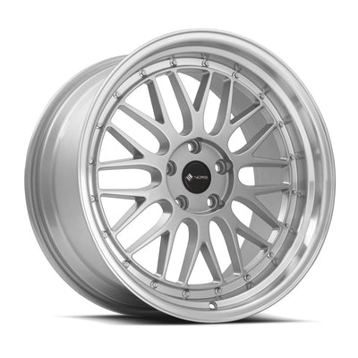 Vors VR8 19x9.5 Silver Machined Lip