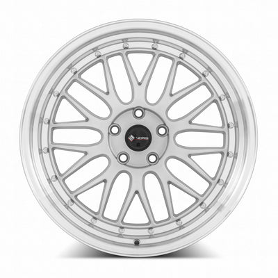 Vors VR8 19x9.5 Silver Machined Lip
