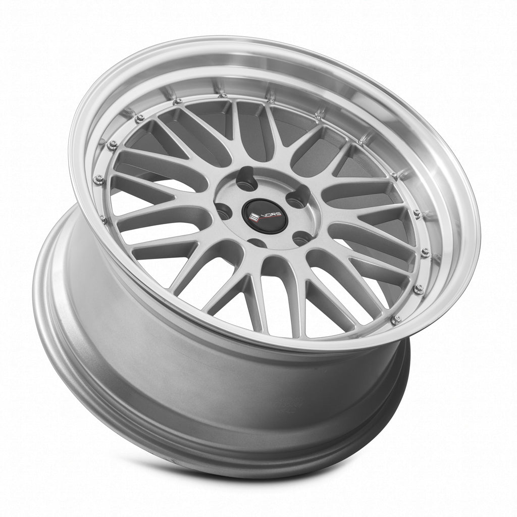 Vors VR8 19x9.5 Silver Machined Lip