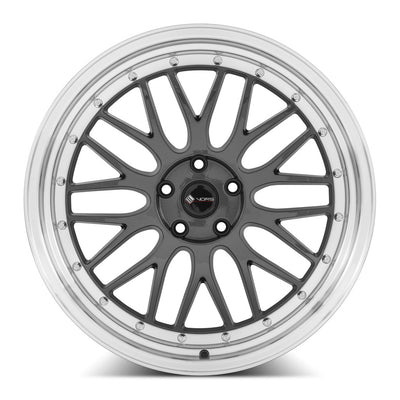Vors VR8 20x9.5 Hyper Black Machined Lip