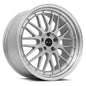 Vors VR8 20x9.5 Silver Machine Lip Chrome Rivet Wheel