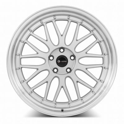 Vors VR8 20x9.5 Silver Machined Lip
