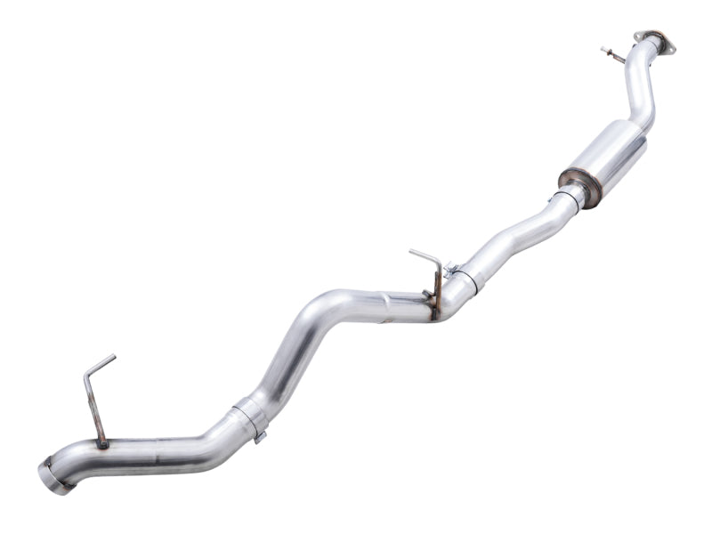 AWE Tuning 2021+ Ford Bronco 0FG Exhaust (No Tips) w/ Bash Guard - DTX Performance