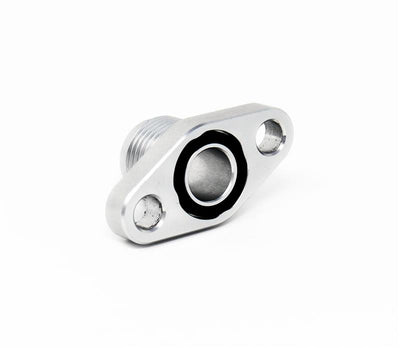 Torque Solution Oil Drain Flange -10AN for Garrett GT/GTX & BW EFR performance car parts by DTX Performance, veteran owned shop