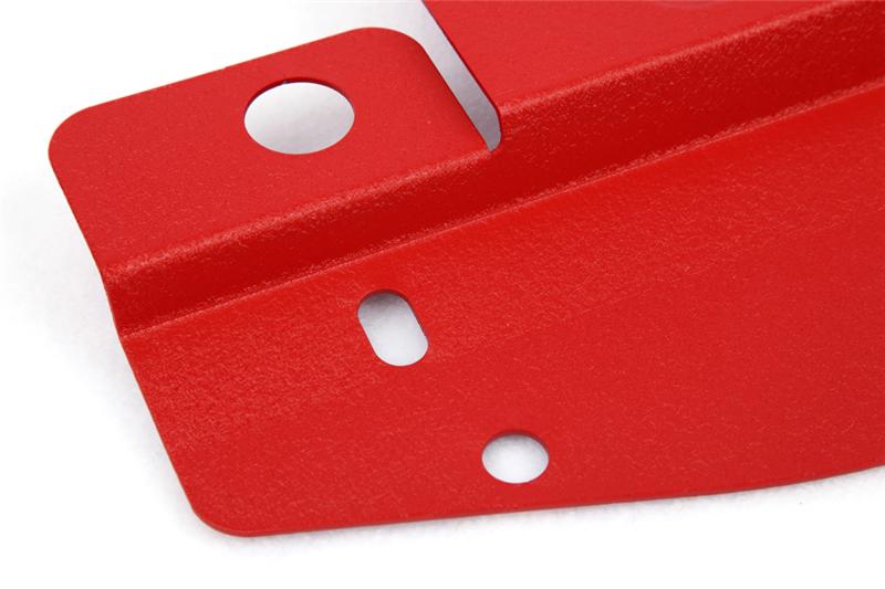 GrimmSpeed 08+ Subaru Impreza/WRX/STI Radiator Shroud w/Tool Tray - Red GrimmSpeed