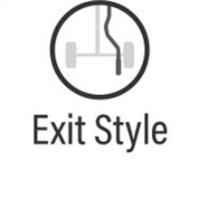 Load image into Gallery viewer, Exit style illustration for MagnaFlow Sys CB 06- Honda Civic 1.8L, showcasing performance car parts, by DTX Performance.