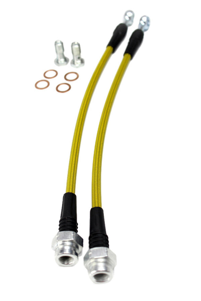 ISR Performance Stainless Steel Rear Brake Lines - Nissan 240sx (S13/S14), high performance brakes, DTX Performance