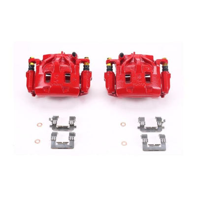 Power Stop 06-07 Subaru B9 Tribeca Front Red Calipers w/Brackets - performance car parts, brake upgrades