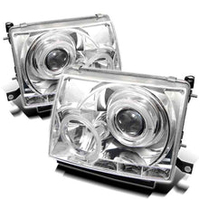Load image into Gallery viewer, Spyder Toyota Tacoma 97-00 Projector Headlights LED Halo LED Chrome High H1 Low H1 PRO-YD-TT97-HL-C for performance upgrades