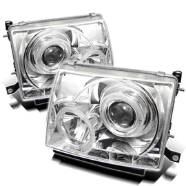 Spyder Toyota Tacoma 97-00 Projector Headlights LED Halo LED Chrome High H1 Low H1 PRO-YD-TT97-HL-C for performance upgrades