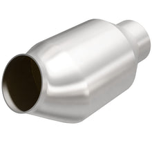 Load image into Gallery viewer, MagnaFlow Conv Univ 2.25inch C/A Met., corrosion-resistant catalytic converter for performance car parts, from DTX Performance.