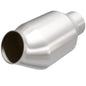 MagnaFlow Conv Univ 2.25inch C/A Met., corrosion-resistant catalytic converter for performance car parts, from DTX Performance.