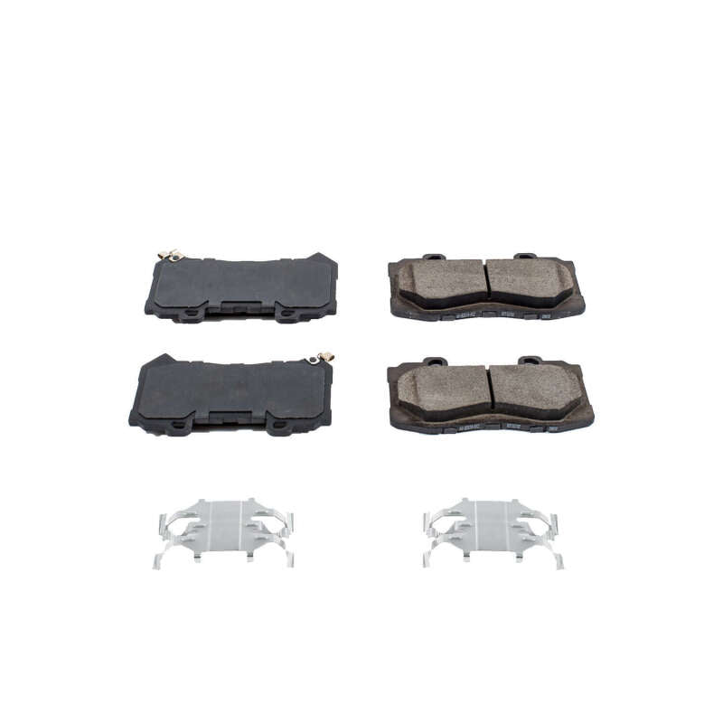 Power Stop 15-19 Chevrolet Colorado Front Z17 Evolution Ceramic Brake Pads w/Hardware - DTX Performance