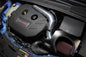 Mishimoto 2016 Ford Focus RS 2.3L Performance Air Intake Kit - Wrinkle Nitrous Blue engine view