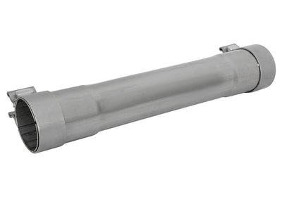 aFe MACH Force-Xp 304 SS Resonator Delete 3in Inlet/Outlet x 3in Dia x 16in L performance car parts by DTX Performance