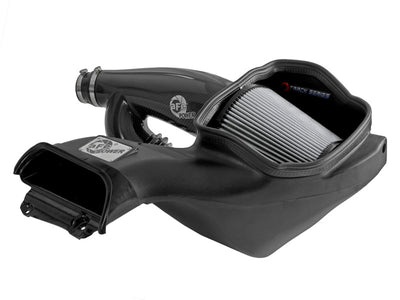 aFe 21-24 Ford F150 Raptor Track Series Carbon Fiber Cold Air Intake System w/ Pro DRY S Filter for performance upgrades