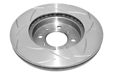 DBA 90-01 Integra / 93-05 Civic Front Slotted Street Series Rotor (4 Lug Only) - DTX Performance - high performance car part