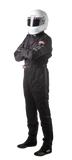 RaceQuip Black SFI-1 1-L Suit - 3XL