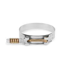 Load image into Gallery viewer, Mishimoto 3.5 Inch Stainless Steel Constant Tension T-Bolt Clamp for high performance cars, from veteran owned DTX Performance shop.