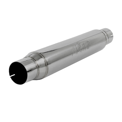 MBRP Universal Resonator 3in Inlet /Outlet 22in Body 26in Overall T304, performance car parts, DTX Performance, aftermarket performance parts