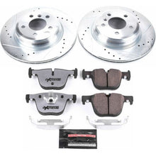 Load image into Gallery viewer, Power Stop 15-16 BMW 328i xDrive Rear Z26 Street Warrior Brake Kit, high performance brakes for racing suspension and performance car parts.