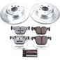 Power Stop 15-16 BMW 328i xDrive Rear Z26 Street Warrior Brake Kit, high performance brakes for racing suspension and performance car parts.