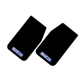 Sparco Mud Flap Pair Black - performance car parts by DTX Performance. Ideal for high performance auto tuning and upgrades.